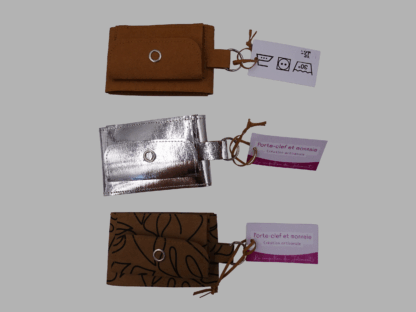 Porte-clef et monnaie