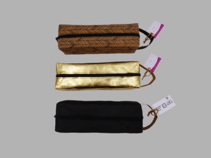 Trousse en cuir végan