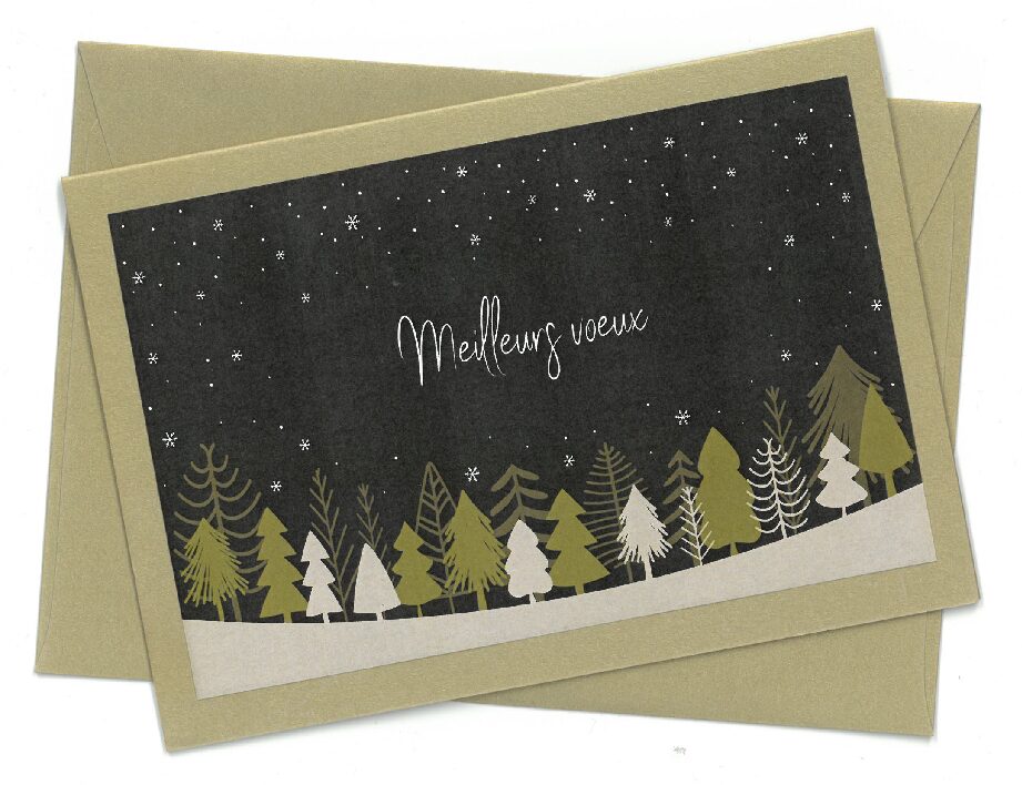 Carte de Noël, No 12